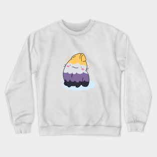 Non-binary bunny Crewneck Sweatshirt